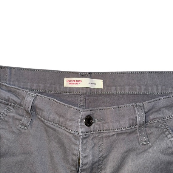 Men’s Levi Strauss Signature Athletic fit W34 L32 GRAY - Picture 2 of 4